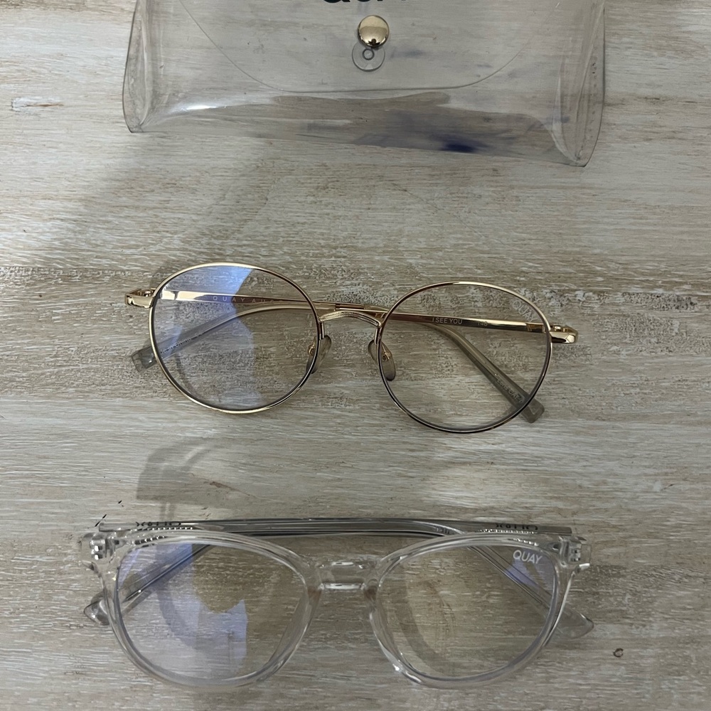 Quay Australia Blue Light glasses (Two Pairs)